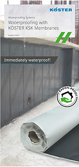 Self Adhesive Waterproofing Membranes for Positive Side Waterproofing